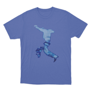 Cloud Unisex T Shirt Blue