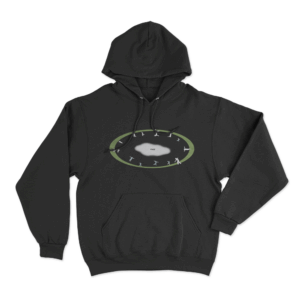 Cyclone Unisex Hoodie Black