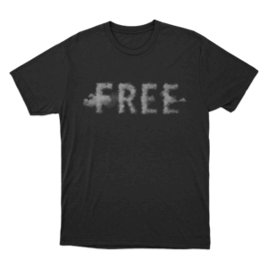 Free Unisex T Shirt Black