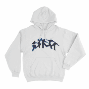 Grave Unisex Hoodie White