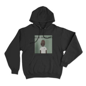 Real Ones Cry Unisex Hoodie Black
