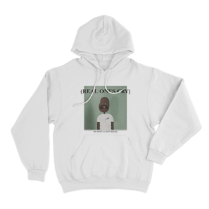 Real Ones Cry Unisex Hoodie White