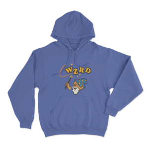 Wzrd Unisex Hoodie Blue